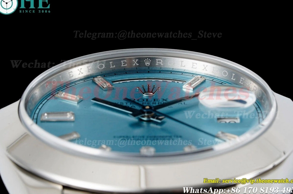 A2836 SS Dia Blue SS 40mm DayDate EWF 0401